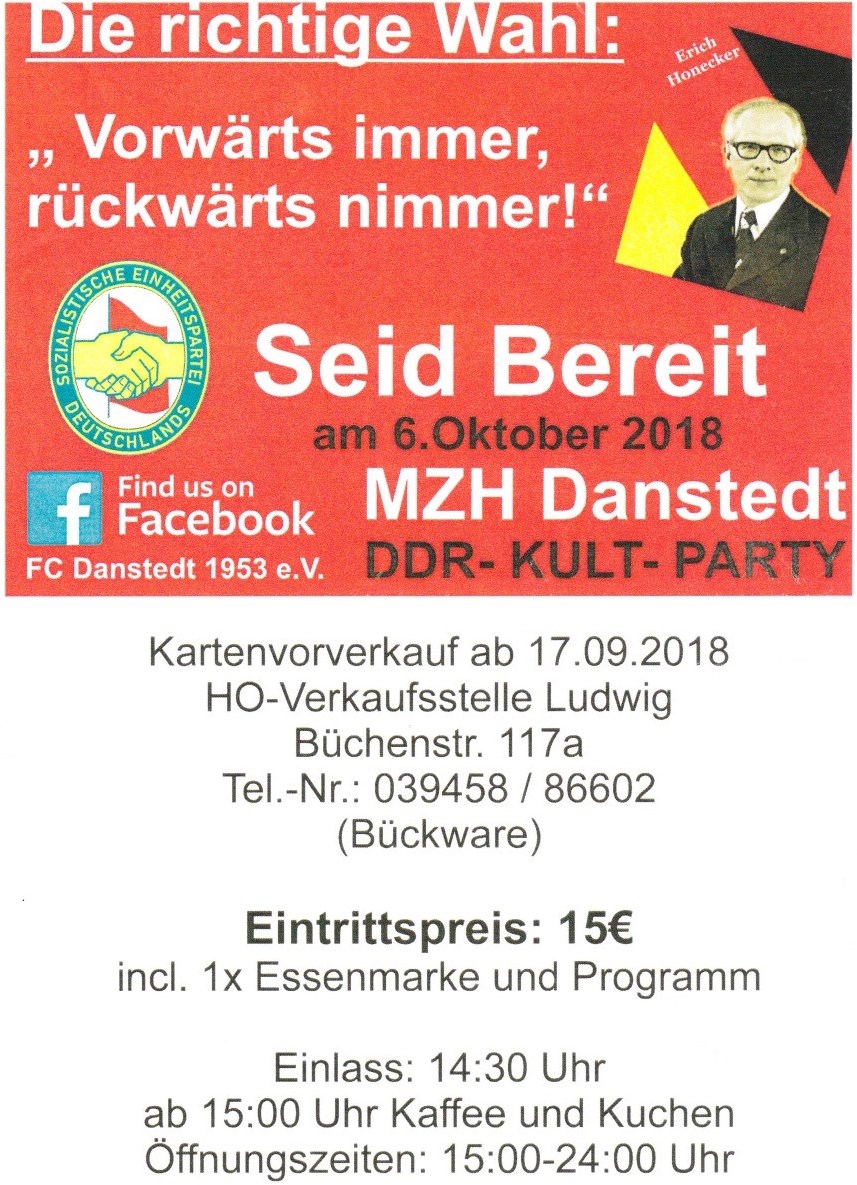 DDR-Party Danstedt 2018
