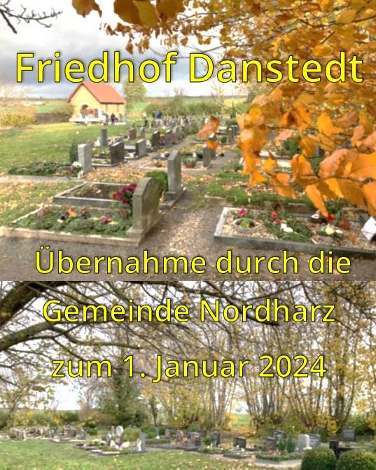 neue Friedhofsverwaltung und Satzung ab 2024 in Danstedt